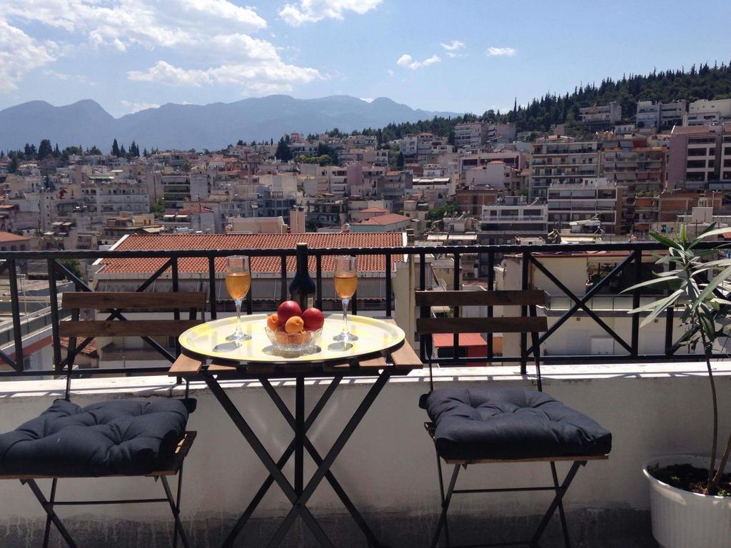 Cozy Loft - Best View Of The City ลาเมีย ภายนอก รูปภาพ